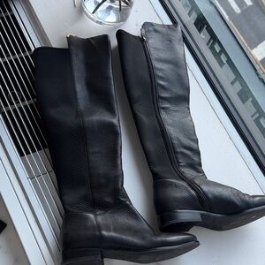 Cole Haan Black Over the Knee Boots